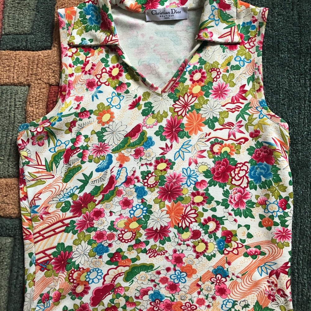VINTAGE Christian Dior top